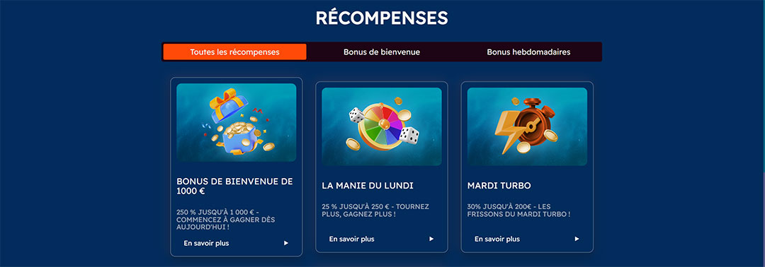 page bonus bofcasino